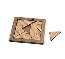 Wooden Puzzle Tray